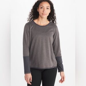 Marmot Camel Reversible Long Sleeve Shirt Gray Small